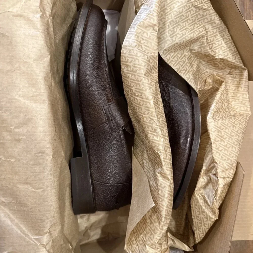 Frye Mens Loafers - Tyler Penny - Whiskey - 10.5 - Brand New - Picture 3 of 8